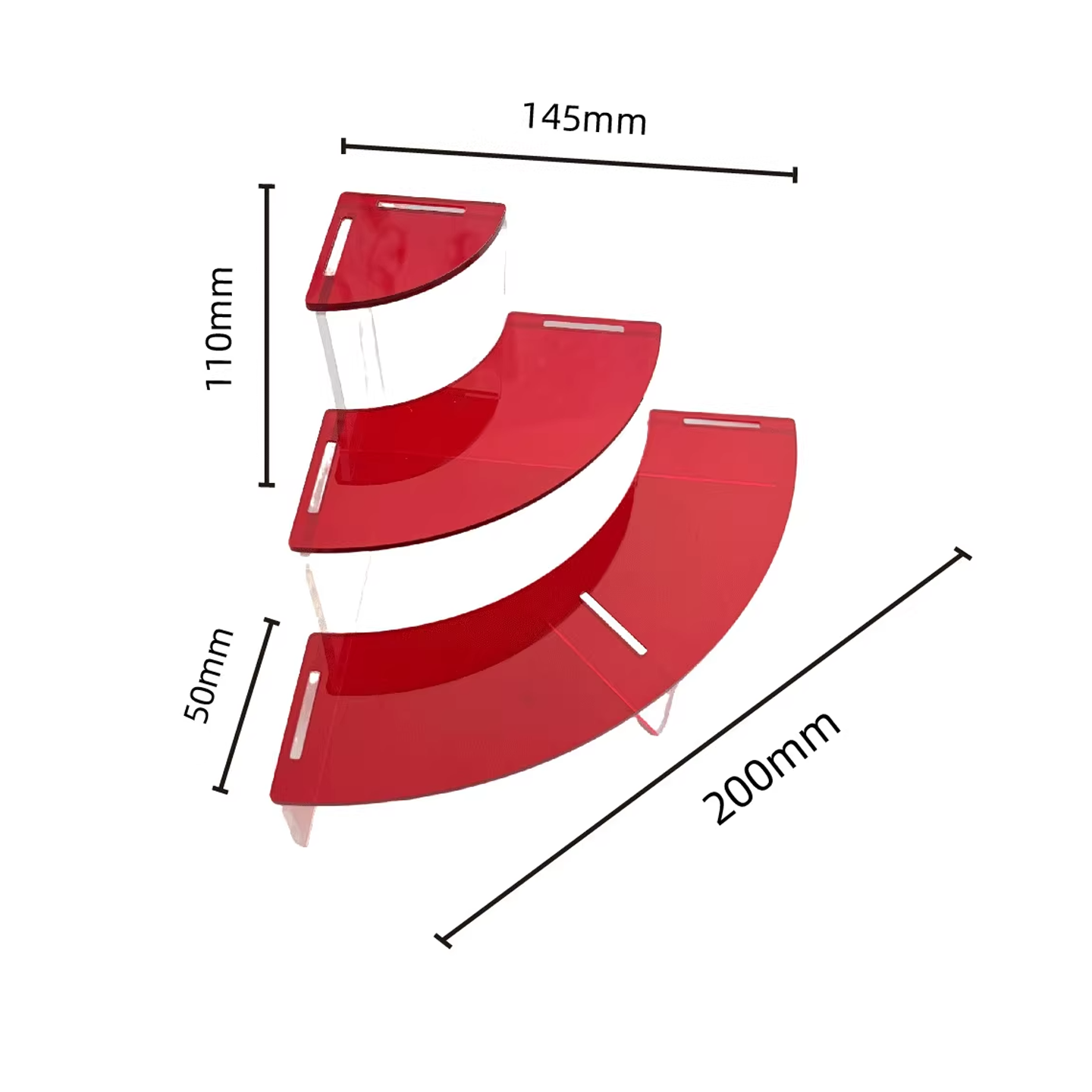 Acrylic Display Rack Shopping Mall Multi-layer Desktop Stand
