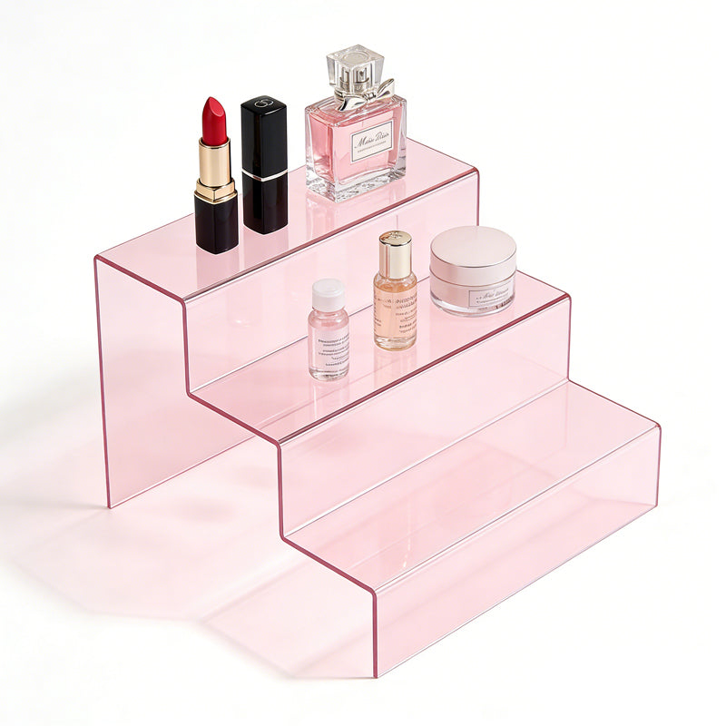 4-Tier Clear Acrylic Display Stand for Collectibles