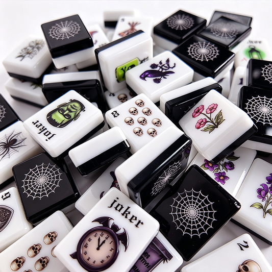 Halloween Vampire Theme Acrylic Mahjong Set - CYC Group