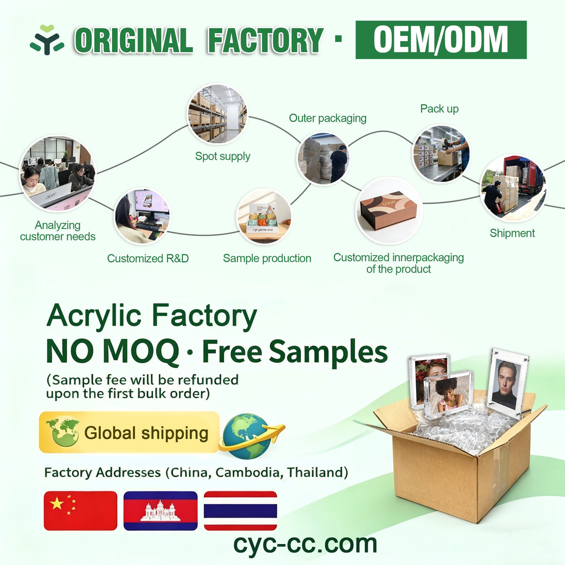 Your One-Stop Acrylic Factory: Custom Fabrication, Ready Stock & Global Shipping