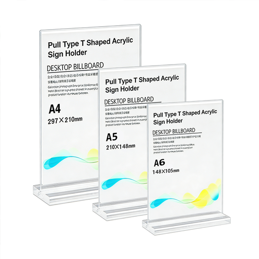 Acrylic vs. PS Table Cards: Which Display Material Is Right for You?