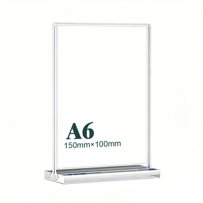 A4/A5/A6 Restaurant Bar Office Desktop Acrylic Sign Holder