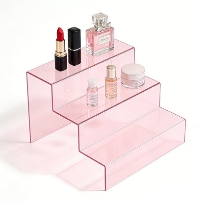 4-Tier Clear Acrylic Display Stand for Collectibles