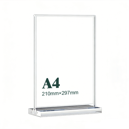 A4/A5/A6 Restaurant Bar Office Desktop Acrylic Sign Holder