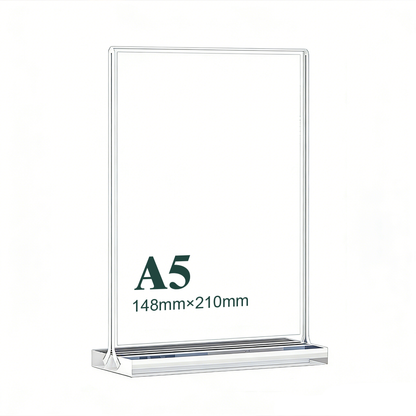 A4/A5/A6 Restaurant Bar Office Desktop Acrylic Sign Holder
