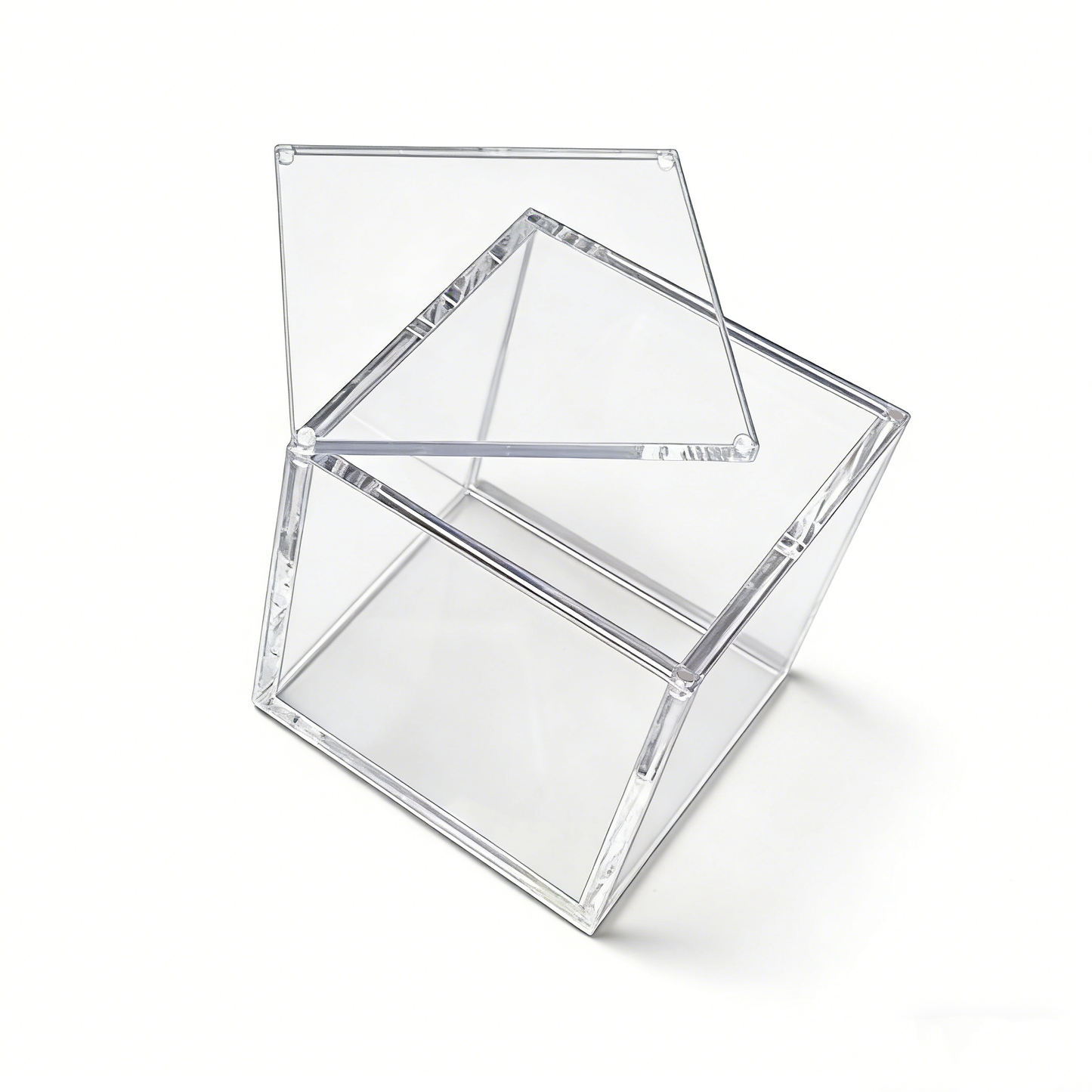 Acrylic Booster Box Magnet Lid Case