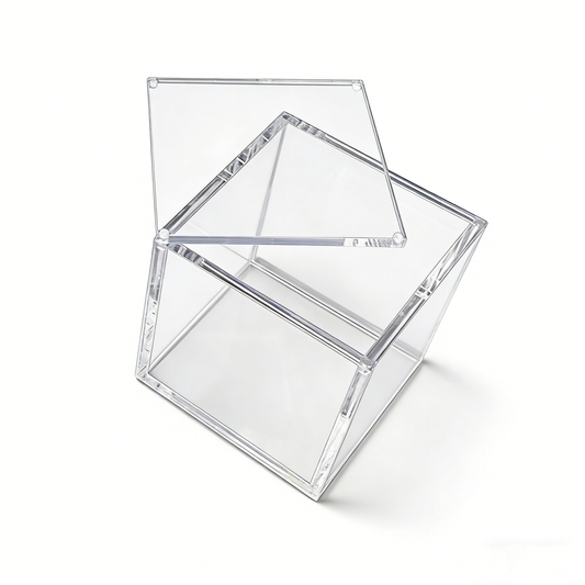 Acrylic Booster Box Magnet Lid Case