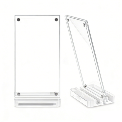 Custom A4 Acrylic Tabletop Menu Holder Sign Holder