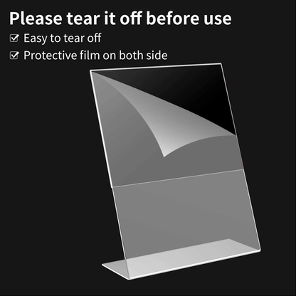 Angled Sign Holders