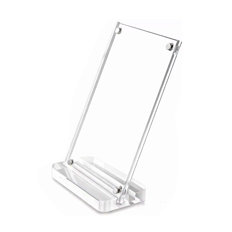 Custom A4 Acrylic Tabletop Menu Holder Sign Holder