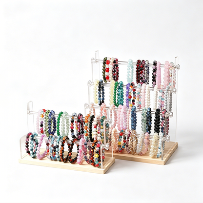 Spot Cross-border Acrylic Crystal Large Capacity Bracelet Storage & Display Rack Hanger Jewelry Organizer